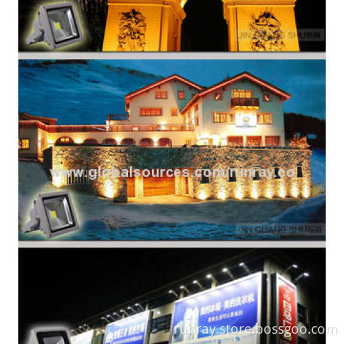 20W LED Floodlight, 85-265V AC or 12-24V DC, Epistar 2835 SMD/Bridgelux Chip, PF >95%, CE, RoHS, UL